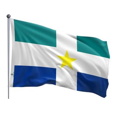 Imagem de Bandeira do Município de Itapecerica da Serra Uma Face Estampada Taman