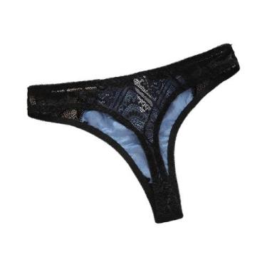 Imagem de Calcinhas G-String Transparentes Sexy Para Mulheres, Lingerie Em Cores