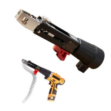 Imagem de Adaptador Parafusadeira Drywall Alimentador Continuo Fita Pregos Profi