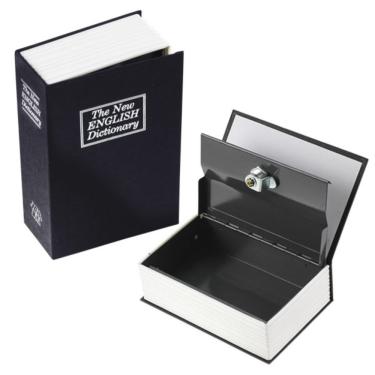 Imagem de Cofre Livro Camuflado Dicionário De Inglês Com Chave – Dinheiro Camuflado Médio