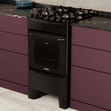 Imagem de Fogão 4 Bocas a Gás/Elétrico com AirFryer 220V Alpro 440 Realce CR232
