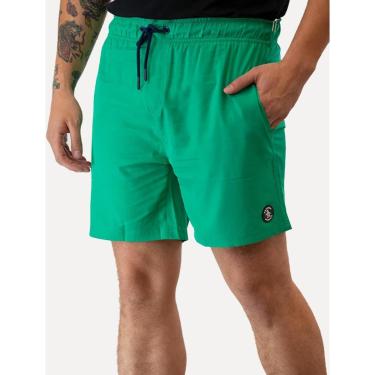 Imagem de Short Original Penguin Masculino D'Água Logo Patch Verde-Masculino