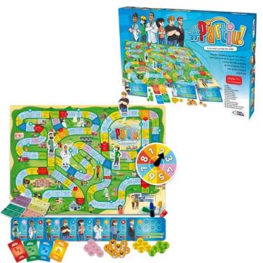 Imagem de Partiu Jogo De Tabuleiro Corrida Da Vida Trabalho Família - Pais & Fil