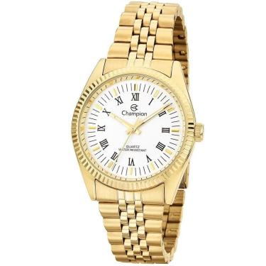 Imagem de Relógio Champion Feminino Dourado Analógico Ch24777h