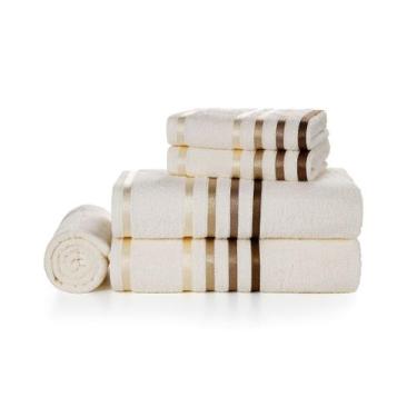 Imagem de Toalha De Banho Karsten Fio Penteado Lumina Unika Náutico Azul Carbono