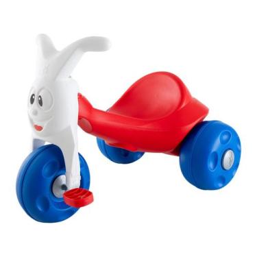 Imagem de Triciclo Europa Vermelho e Azul - Bandeirante