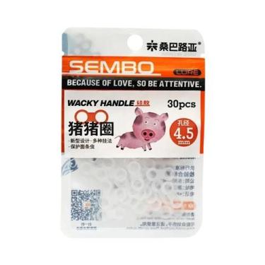 Imagem de Anéis De Silicone De 4.6mm E 6.3mm Para Pesca De Bass Com Wacky Rig Se