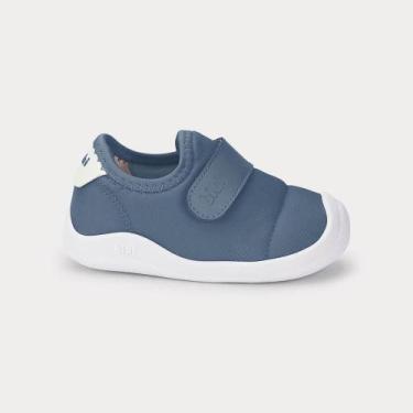 Imagem de Tênis Infantil Bibi Fisioflex 5.0 Azul com Branco, 21