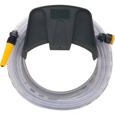 Imagem de Mangueira Para Jardim 7/16 Transparente Trancada Suporte Co