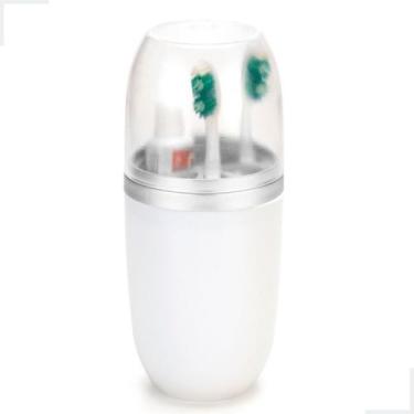 Imagem de Porta Escovas De Dente Suporte Pasta de Dente Com Tampa Plastico Pia B