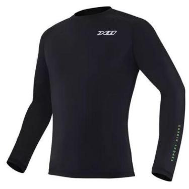Imagem de Blusa Térmica X11 Segunda Pele Climate 1 Preto Unissex - 14323-Unissex