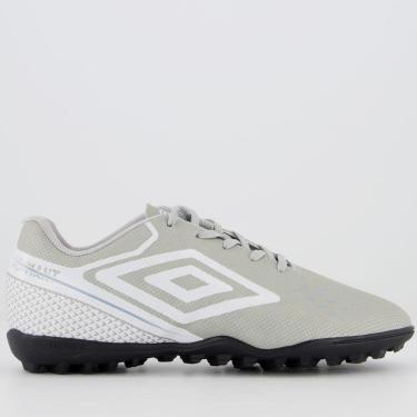 Imagem de Chuteira Umbro Adamant Top Speed Society Juvenil Cinza-Unissex