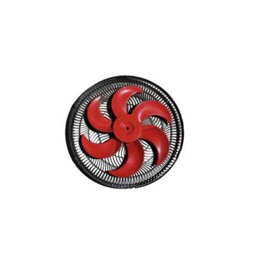 Imagem de Kit Hélice + Grade Traseira Para Ventilador Cadence 40cm, Vermelho
