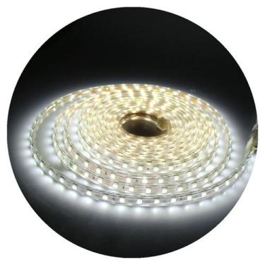 Imagem de Mangueira Led Chata 20 Metros - Novidade Brasil, Branca fria, 110V