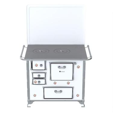 Imagem de Fogão a Lenha GII Nº 2 Buquê com Tampa Branco SD Venax