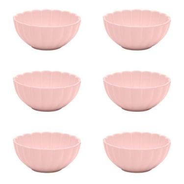 Imagem de Jogo de 6 Tigelas Sobremesa 12 cm Oxford Flora Dália