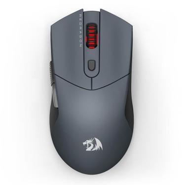 Imagem de Mouse Gamer Sem Fio Redragon ST4R Pro, 26000 DPI, 6 Botões, Bluetooth, Preto - M917GB-P...
