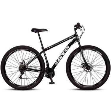 Imagem de Bicicleta Aro 29 Gts ZT Aço Carbono 21 Marchas Freio Disco, 17, Preto 
