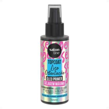 Imagem de Óleo Primer Capilar Salon Line Top Coat Liso Ostentação Selagem Máxima