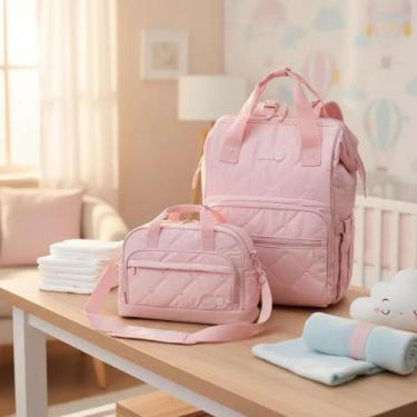 Imagem de Maternidade Mochila com Bolsa Media Lilica Ripilica Comfy 2026