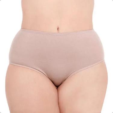 Imagem de Kit Com 3 Calcinhas Para Senhora Em Algodão Lisa Kellynha, Sortido, GG