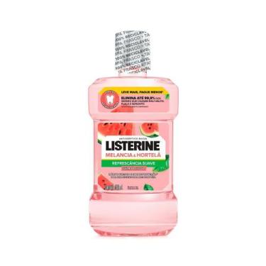 Imagem de Antisséptico Bucal Listerine Melancia & Hortelã Sem Álcool 500ml