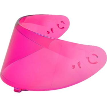 Imagem de Viseira Rosa Pink Camaleão Capacete Asx Axxis V18b Draken Eagle