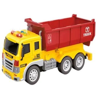 Imagem de Caminhao Fricçao Mega Construtor Basculante - Zippy Toys