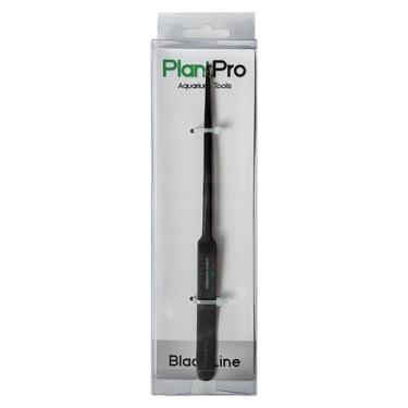 Imagem de Pinça Reta Ponta Fina 20cm Black Line PlantPro Aço Aquário Plantado