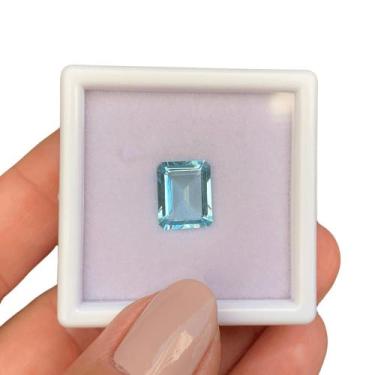 Imagem de Água Marinha Azul EmeralCut 3,27ct - ENE2ESE