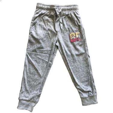 Imagem de Calça de camurça infantil menina olyns, 10, Cinza