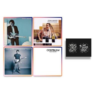 Imagem de Coleção de 4 álbuns em LP de vinil de John Mayer  Soft Rock - Marca Pr