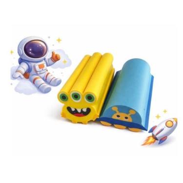 Imagem de Borracha Fantasia Space Divertida - Kit com 2 borrachas Personagens:Mo