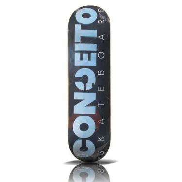 Imagem de Shape de Skate Conceito Logo Nome 3D FiberGlass - Conceito Skateboard,