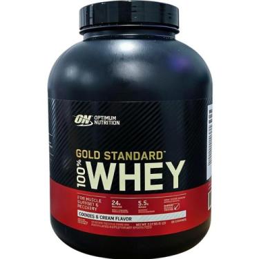 Imagem de 100% Whey Gold Protein Standard New 2,27Kg 5 LBS Optimum Nutrition, Co