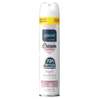 Imagem de Desodorante Antitranspirante Above Women Cream Sugar Invisible Aerosso