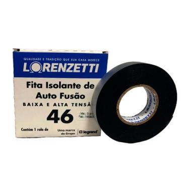 Imagem de Fita Isolante Lorenzetti Alto Fusão - 19mm x 10 Metros - AF-10M-N - Di