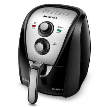Imagem de Fritadeira Elétrica Air Fryer c-4 Lts Mondial Preta-Inox, 110V