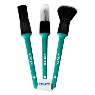 Imagem de Vonixx Kit De Pinceis Macio Medio E Super Macio Vintex - BESTFER