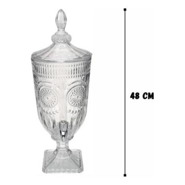 Imagem de Suqueira vidro 3l antique torneira mimo style 48cm
