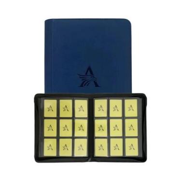 Imagem de Pasta De Cartas Preta Com 9 Bolsos, Capacidade Para 720 Cartas MTG TCG