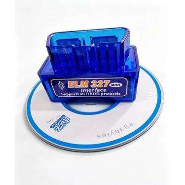 Imagem de Scanner OBD2 Mini Bluetooth 5.1 ELM327 V2.1 Ferramenta De Diagnóstico 