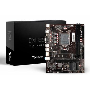Imagem de Placa Mãe Duex DXMBH61S M2 LGA1155 DDR3 Micro ATX HDMI