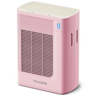 Imagem de Purificador de ar Trucozie T356 HEPA para ambientes grandes, rosa