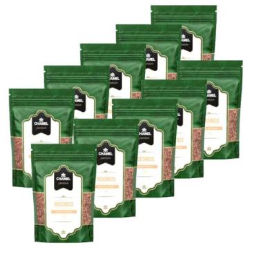 Imagem de Chá de Rooibos (Aspalathus linearis) Chamel Premium - 10 Pacotes com 3