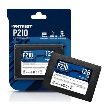 Imagem de SSD Patriot P210s128g25 128GB 2.5 Sata 3 500mb s Leit, 400mb s Grav 12