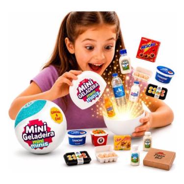 Imagem de Bola Surpresa Acessórios Mini Geladeira Mini Minis Brands - Brinquedo 