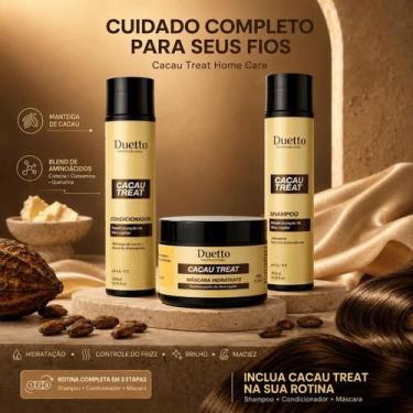 Imagem de Kit Hidratação Home Care Cacau Treat Duetto Professional