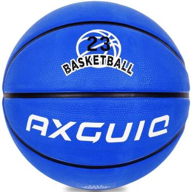 Imagem de Borracha azul de basquete AXGUIQ tamanho 5 Youth 27,5"