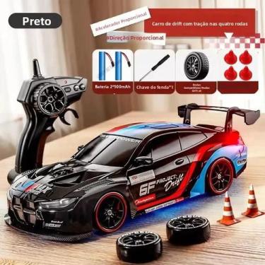Imagem de Carro RC De Drift 4WD De Alta Velocidade 1/24, Veículo Elétrico De Con